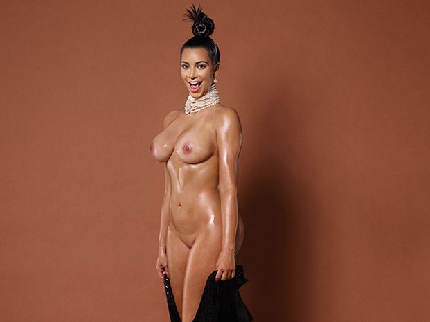 Es Furor La Producci N Hot De Kim Kardashian Al Desnudo