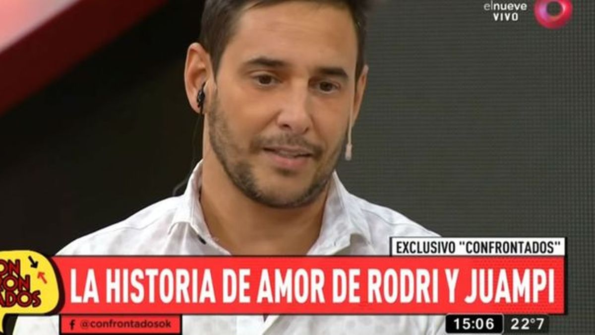 Rodrigo Lussich se quebró al contar su historia de amor con Juan Pablo