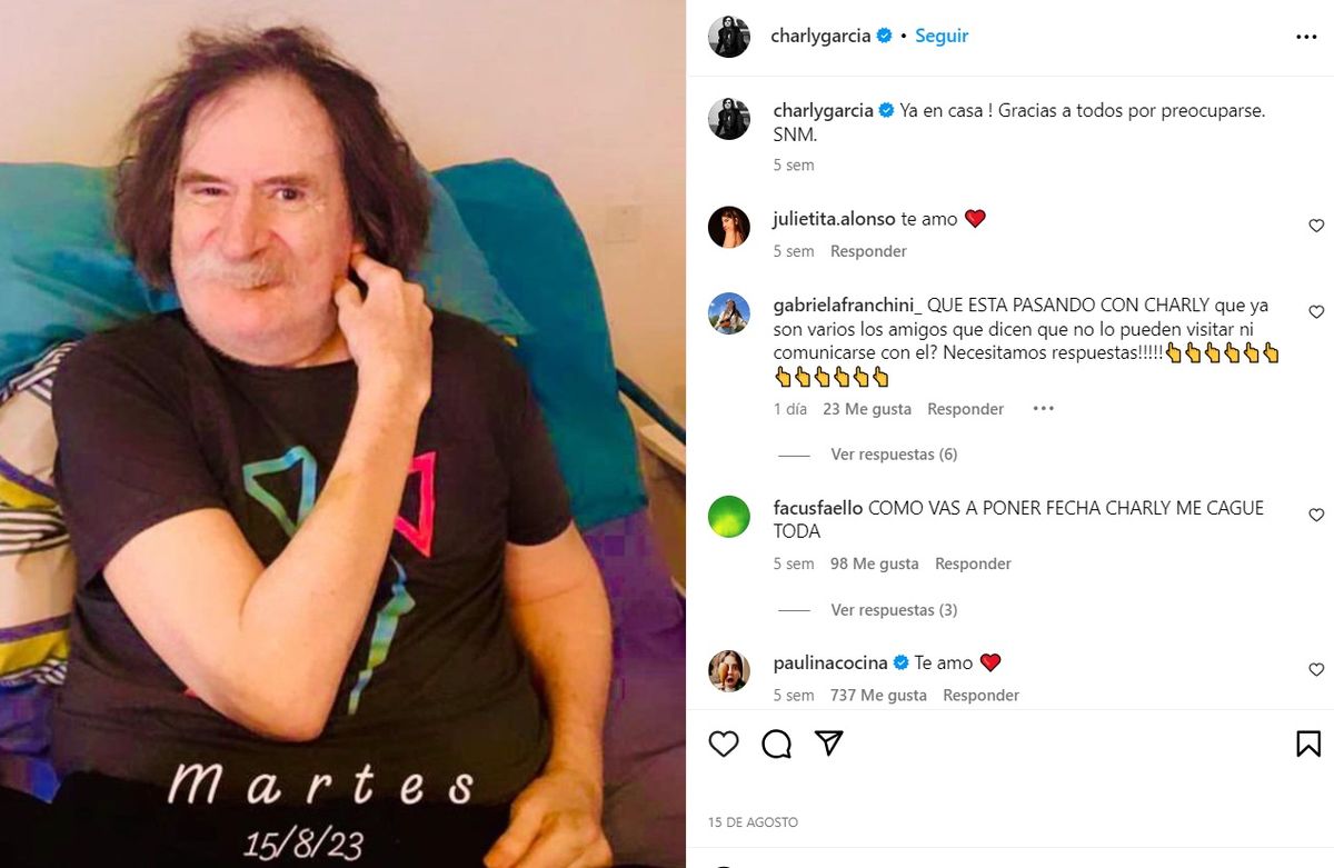 La Dura Denuncia De Fabiana Cantilo Al Entorno De Charly Garc A