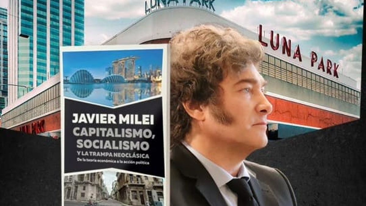 Cómo va a ser el acto popular de Milei para la presentación de su