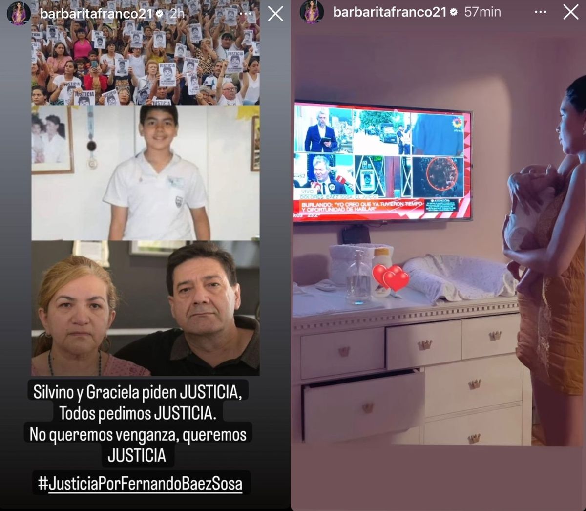 El Mensaje De Barby Franco Y Su Beba A Fernando Burlando De Cara A Una