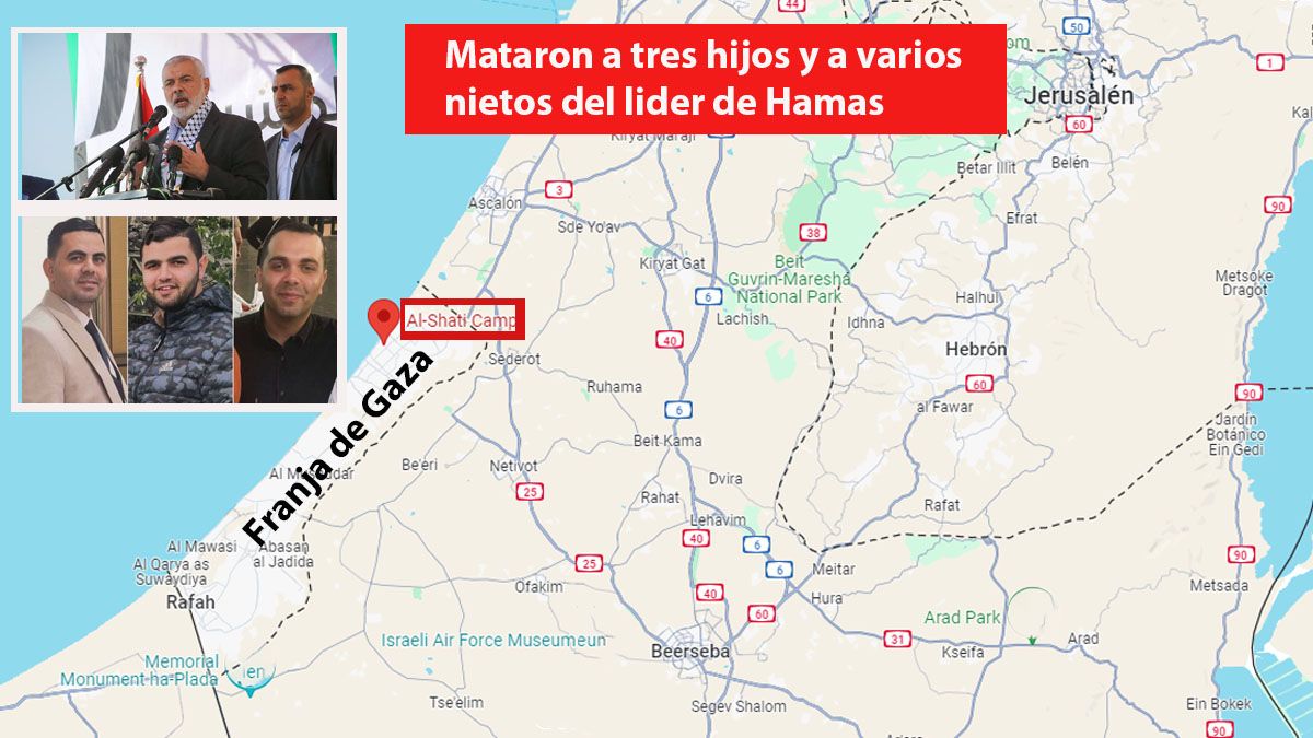 El L Der De Hamas Acus A Israel Por La Muerte De Tres De Sus Hijos Y