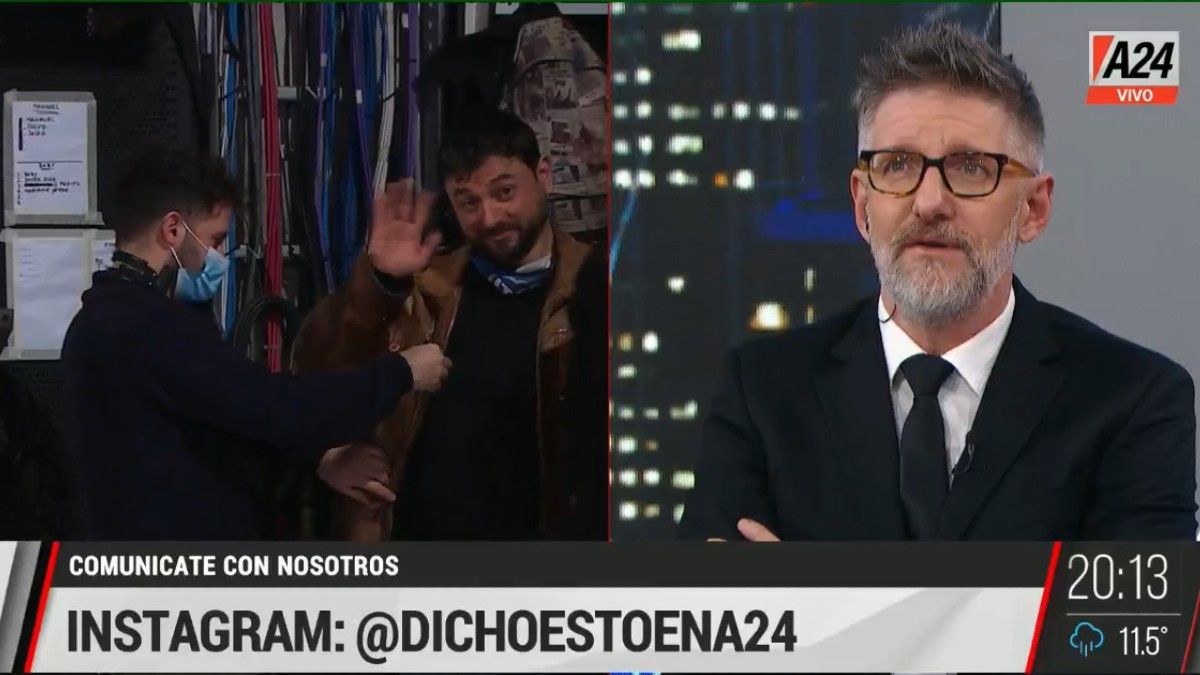 El Momento En Que Juan Grabois Abandon El Programa De Viviana Canosa