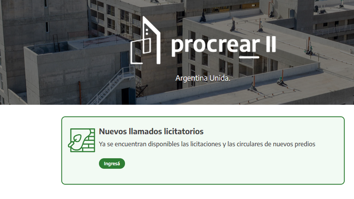 Procrear Ii Abren Las Inscripciones Para Sortear Viviendas En Todo El