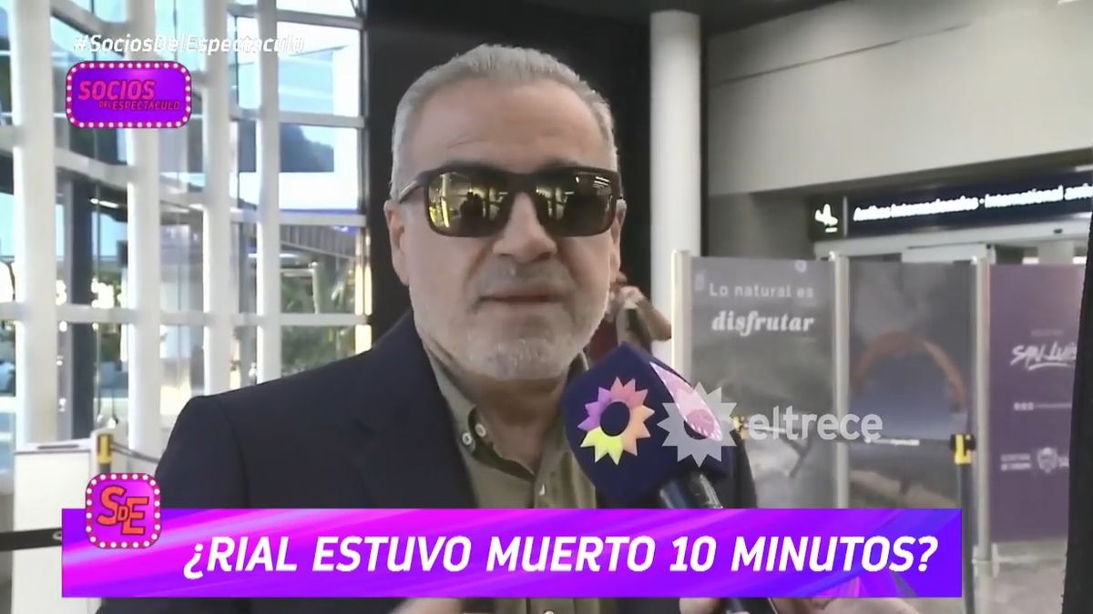 Jorge Rial estuvo muerto 10 minutos la información privada sobre la