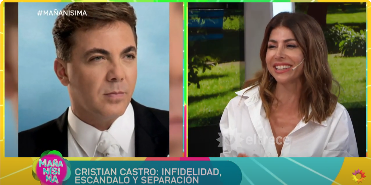 Majo Martino reveló un incómodo episodio que vivió con Cristian Castro