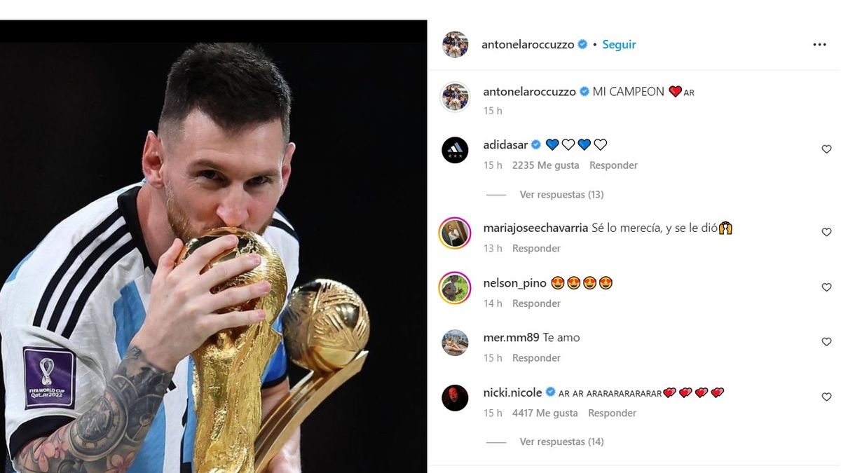 Qu Le Dijo Antonela Roccuzzo A Su Amor Lionel Messi Cuando Levant La