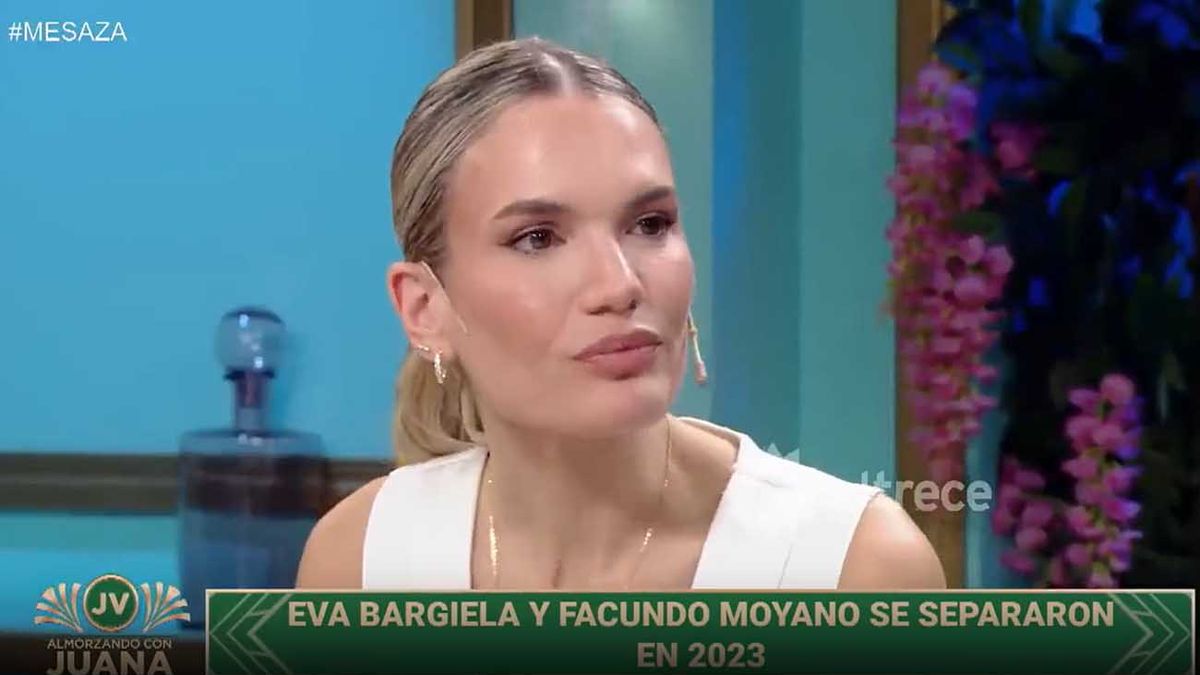 Eva Bargiela habló de su vínculo con Facundo Moyano tras la escandalosa