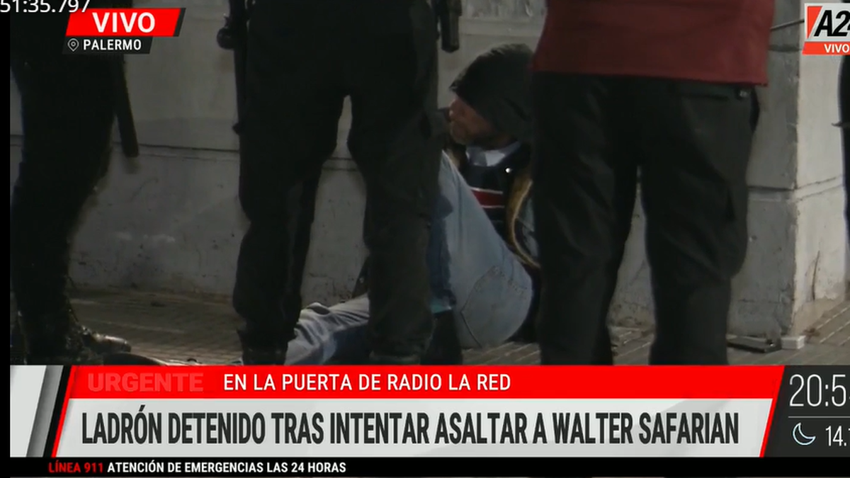 Intentaron Robarle Al Periodista Walter Safarian Con Un Cuchillo Frente