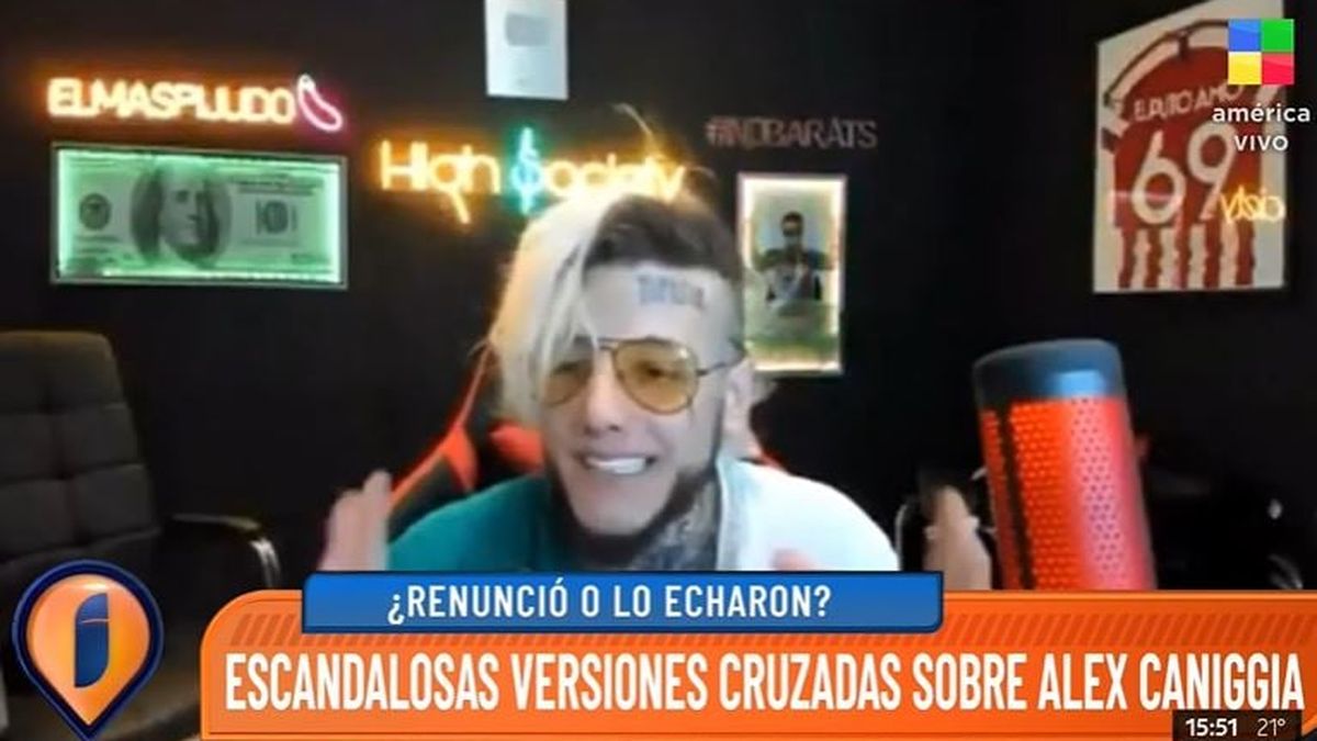 Masterchef Alex Caniggia Habl Sobre Su Salida Del Reality De Cocina