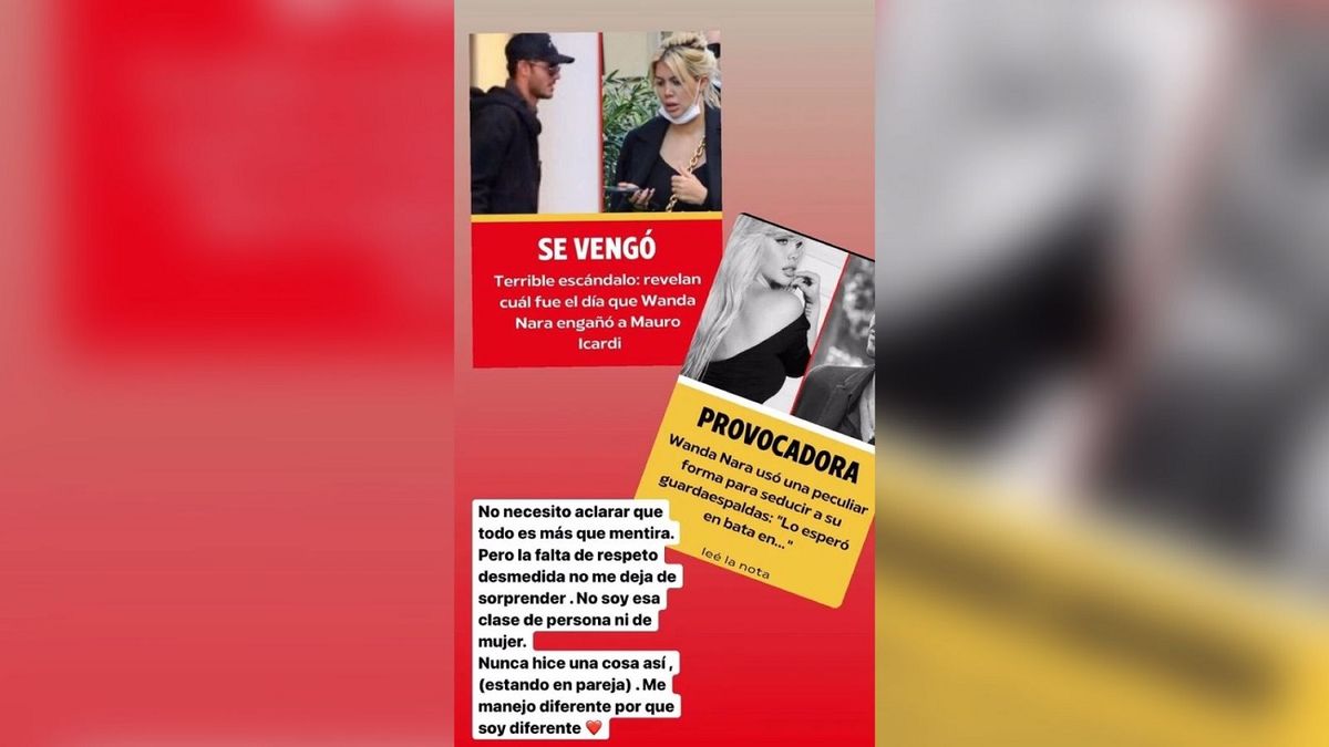 La Reacci N De Wanda Nara Ante Las Versiones De Una Supuesta Venganza A