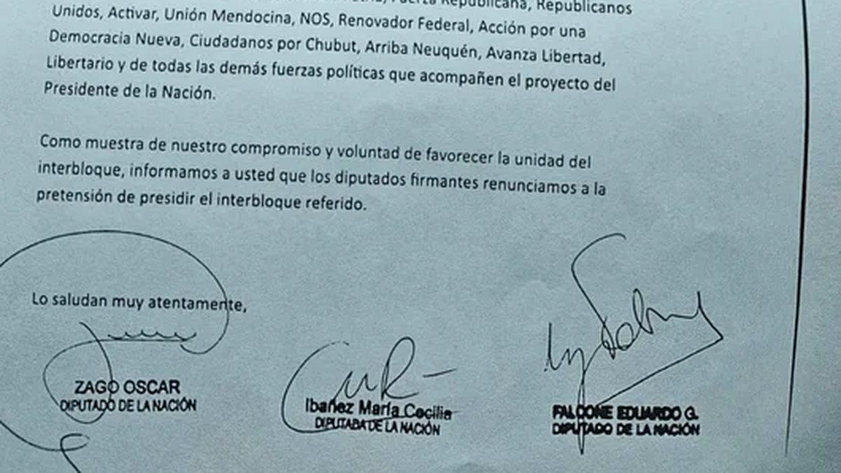 Oscar Zago Confirm La Ruptura De La Libertad Avanza En Diputados Y