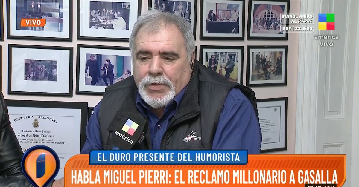 Miguel Ángel Pierri explicó por qué desistió de la millonaria demanda a