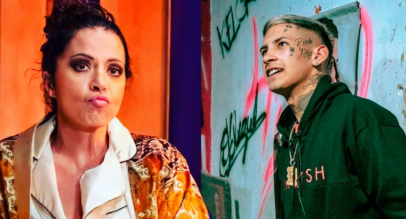 L-gante cruzó a Patricia Sosa con una ironía