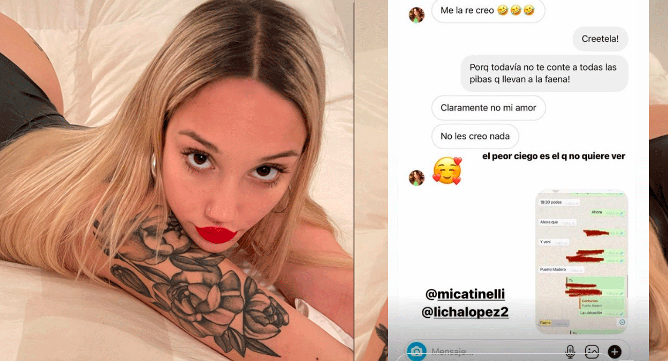 Conocé a Jazpincita, la actriz porno que enfrentó Micaela Tinelli por Licha  López