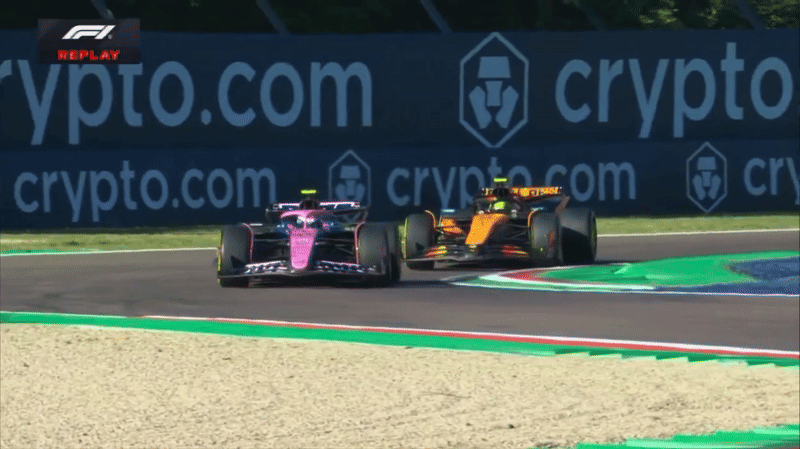 Franco Colapinto mejoró en la FP2 de Imola y se acercó a Gasly en su debut con Alpine