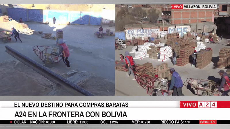 El raro fenómeno de tracción a sangre humana que ocurre en la frontera entre Argentina y Bolivia