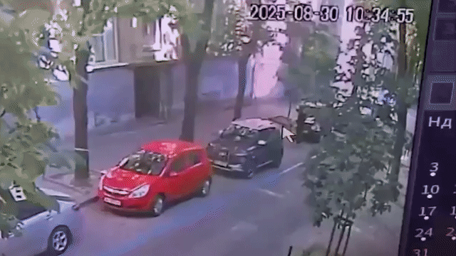 Video: así fue el momento del asesinato del ex presidente del Parlamento ucraniano Andriy Parubiy