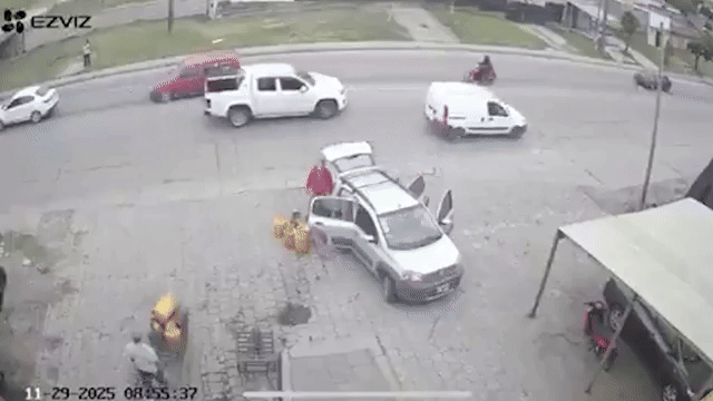 Brutal persecución a los tiros en Mar del Plata. 