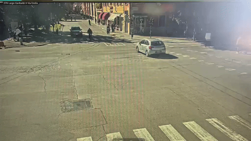 Un auto embistió a una multitud.&nbsp;