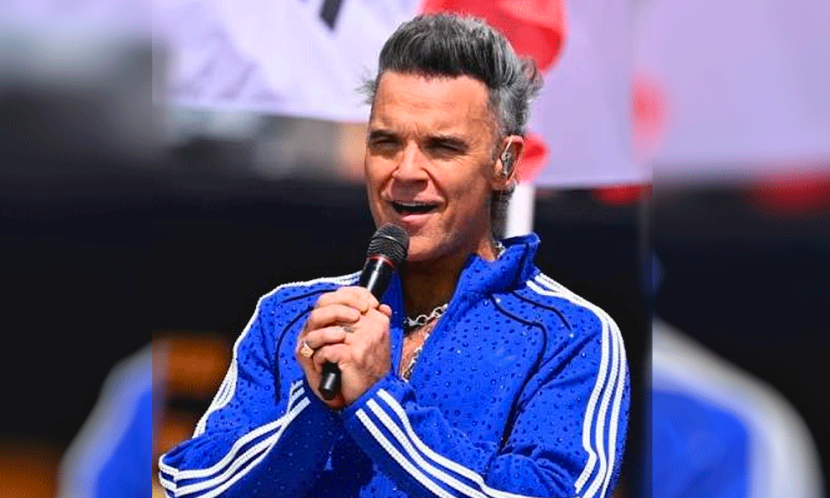 ¿Qué se le cayó de la nariz a Robbie Williams? El video que explotó de polémica y arde en debate en redes