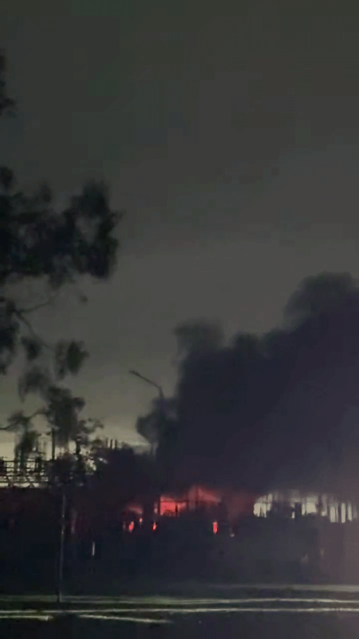 Apagón masivo en La Plata: un incendio dejó a varios barrios completamente a oscuras
