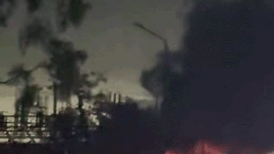 Apagón masivo en La Plata: un incendio y explosión dejó a varios barrios completamente a oscuras