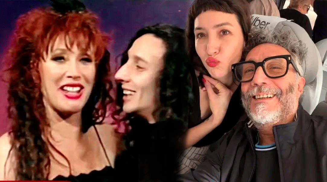 la verdadera escena de moria casan y fito paez en la cama: coqueteo, confesiones con quien seria luego el novio de su hija sofia