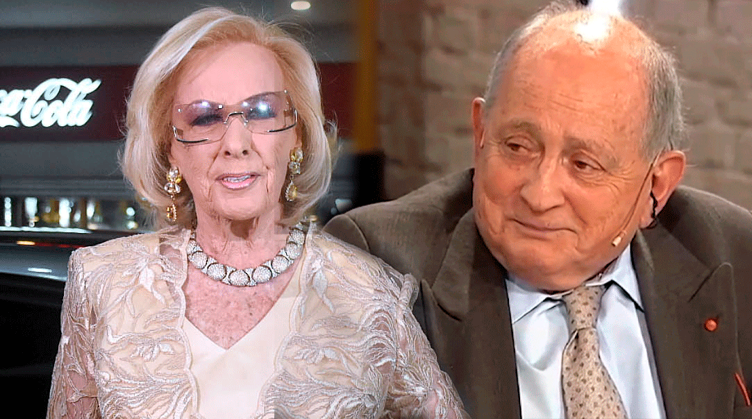 Esta fue la foto prohibida de Mirtha Legrand que desató una guerra de años con Chiche Gelblung