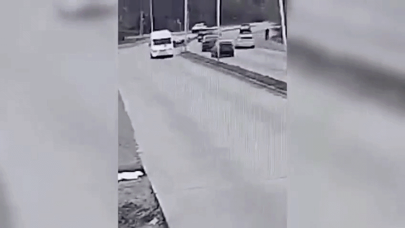 Choque fatal en Pontevedra: murió una mujer y detuvieron a un conductor que dio positivo en alcoholemia. (Foto: captura de video)