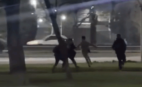 Un adolescente de 13 años escapaba tras ser acusado de un robo y terminó atropellado: el video