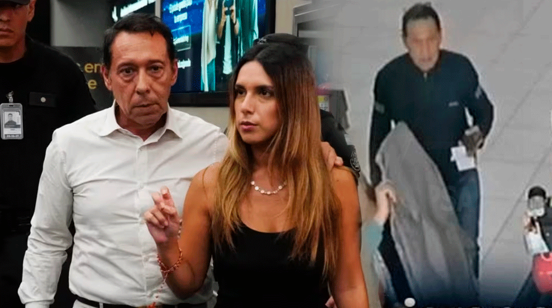 Se filtró el video del robo de Mariano Páez, el padre de Agostina: habría robado $1.500.000