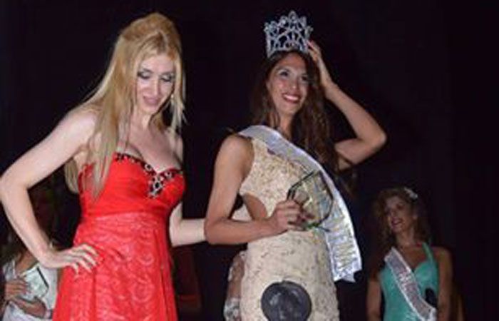 La rosarina Paola Medina, la nueva Miss Trans Argentina 2015.