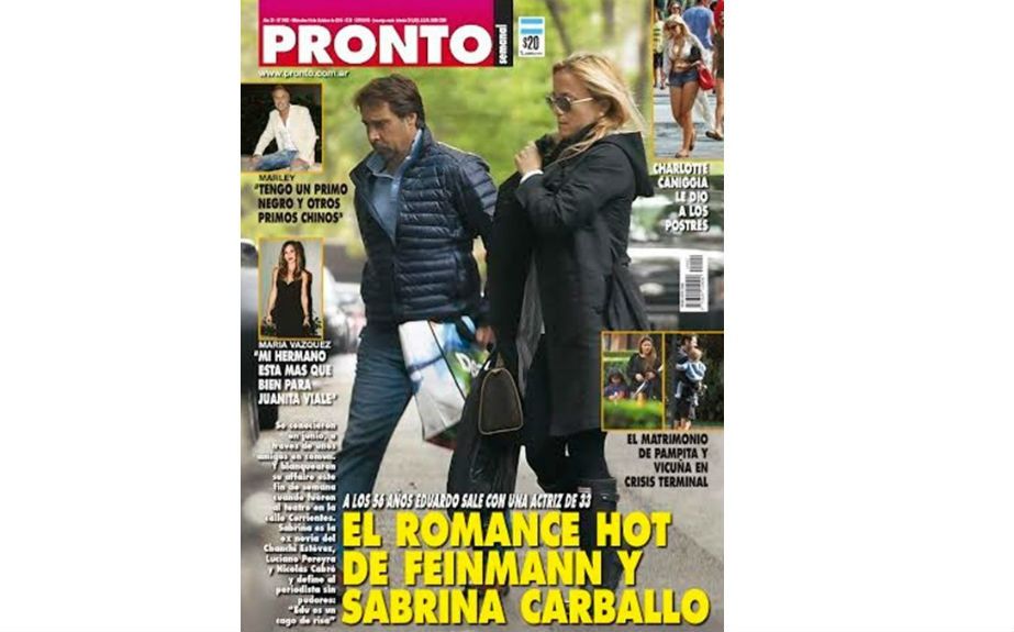 Tapa revista Pronto