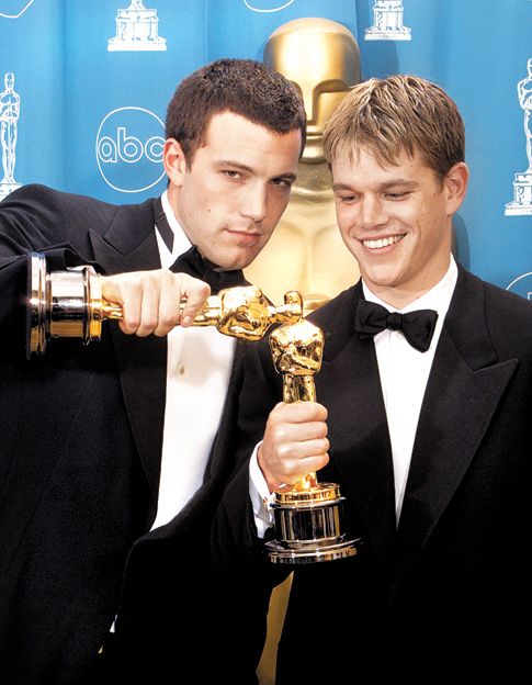 Amigos. Pero dijeron que Ben Affleck y Matt Damon eran pareja.
