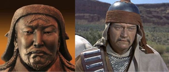 Genghis Khan - John Wayne en The Conquerer