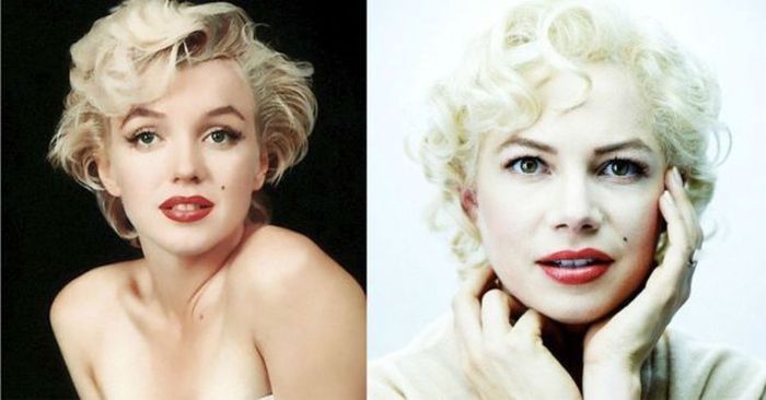 Marilyn Monroe - Michelle Williams en My Week With Marilyn