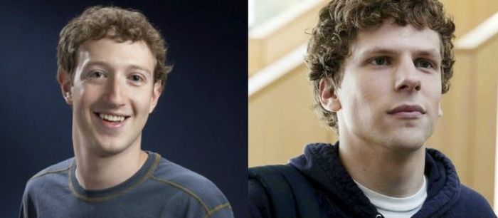 Mark Zuckerberg - Jesse Eisenberg en The Social Network
