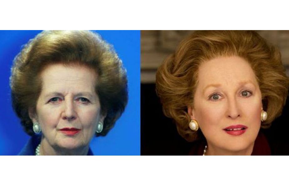 Margaret Thatcher - Meryl Streep en The Iron Lady