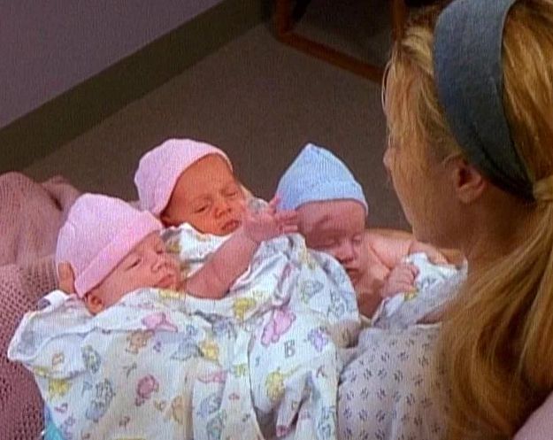 Los trillizos de Phoebe cumplirían 16 años en octubre