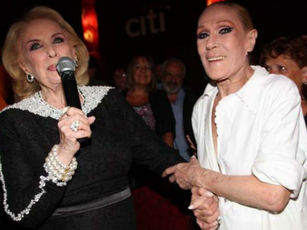 Norma Pons, gran amiga de Mirtha Legrand