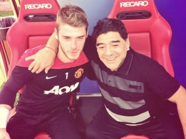 Con David De Gea