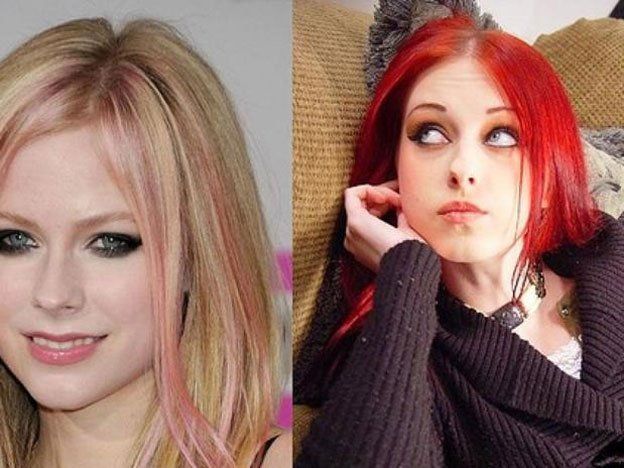 Avril Lavigne y Liz Vicious.