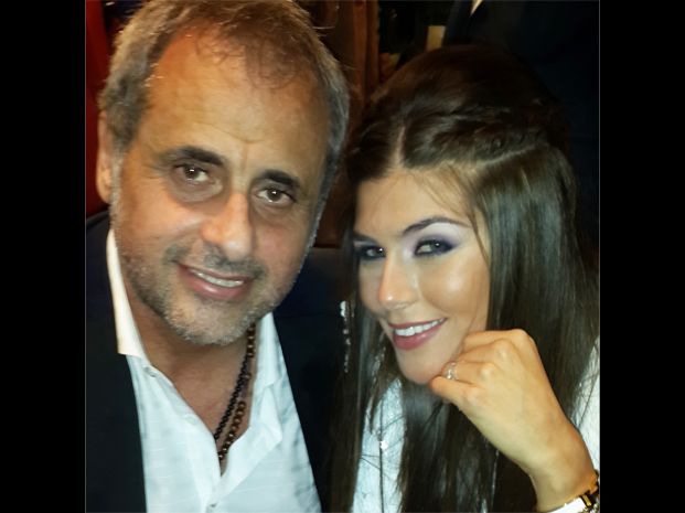 Rial y su pareja, Mariana Antoniale.