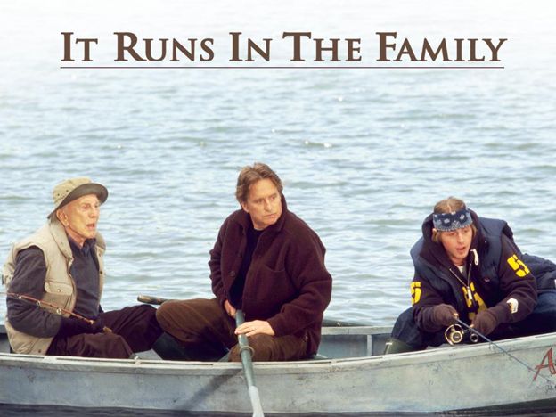 Los Douglas en It Runs in the Family.