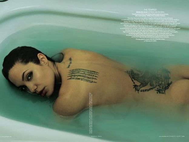 La hermosura de Angelina Jolie siempre fue captada por los mejores fotógrafos del mundo.