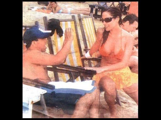 Natalia Fassi y Carlitos Tévez