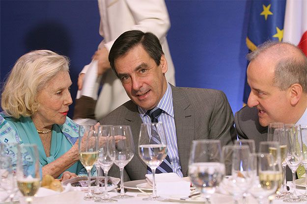 En 2008, en un agasajo al entonces primer ministro francés Francois Fillon, junto al dueño de Arcor, Luis Pagani.