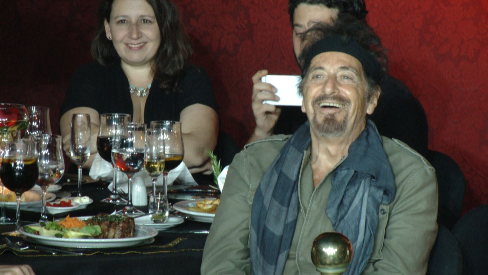 Al Pacino disfrutó de una noche a puro tango