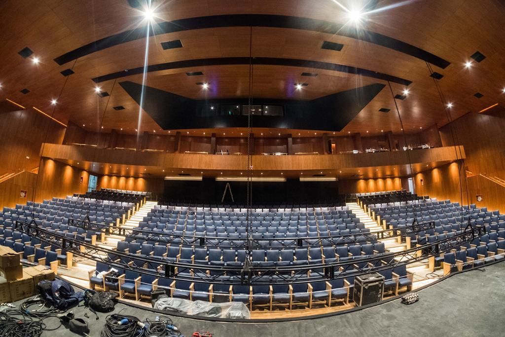 Así quedó el teatro Tronador para su reinauguración